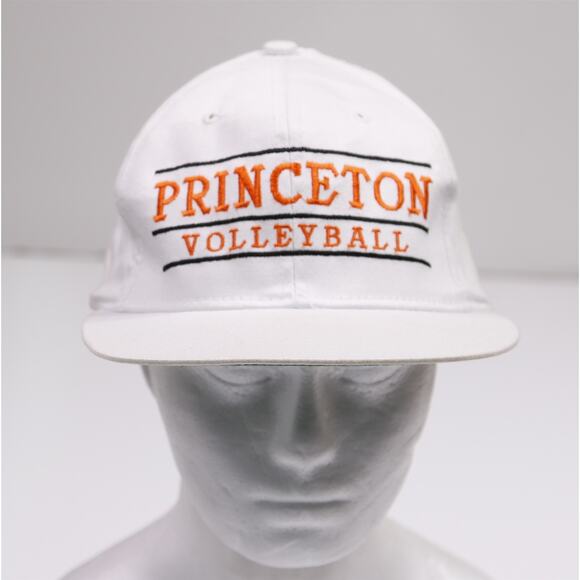 Princeton Volleyball Vintage White Hat Cap Adjustable Snapback University - Picture 3 of 7